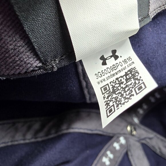 Under Armour Womens Blue Notre Dame Adjustable Hat Cap Sports Casual Outdoors - Picture 8 of 10